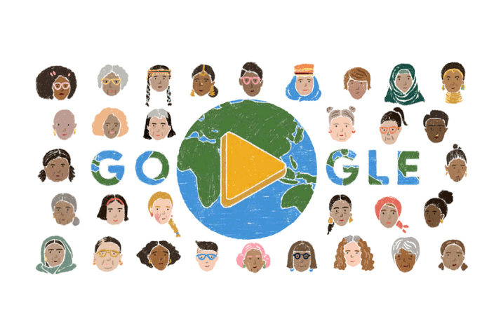 Google tôn vinh phái đẹp trên toàn thế giới nhân ngày 8/3