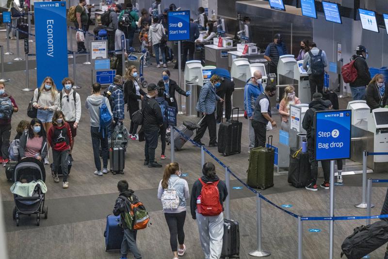 Hàng không Mỹ đón lượng khách ở mức cao nhất nhân dịp Lễ Tạ ơn