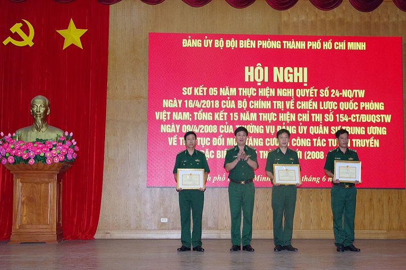 Xây dựng lực lượng Bộ đội Biên phòng TP.HCM ngày càng vững mạnh