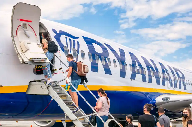 Ryanair lập kỷ lục về lượt hành khách theo tháng