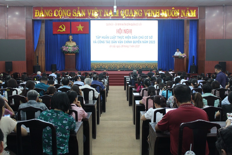 TP.HCM: Sắp xếp mô hình khu phố trên địa bàn Quận Gò Vấp