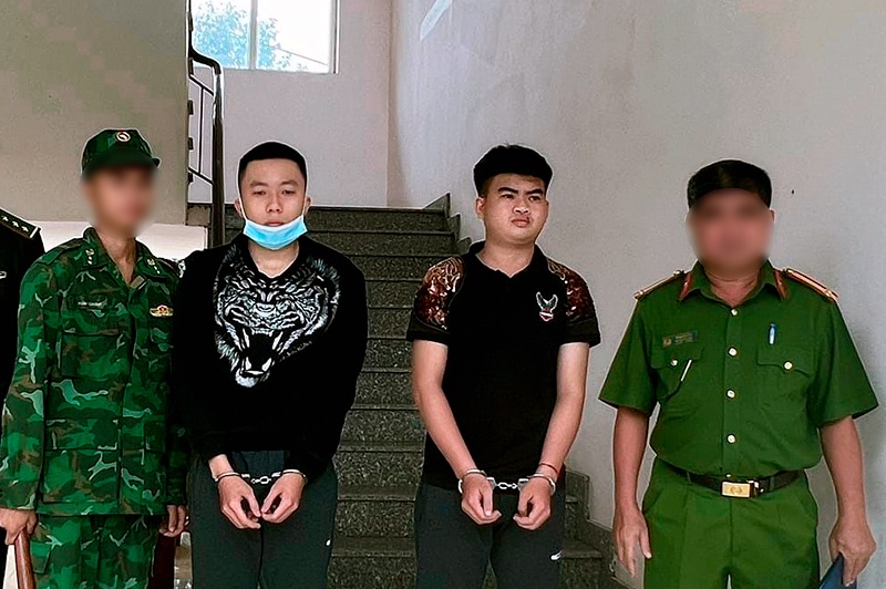 Đồn Biên phòng cửa khẩu Mỹ Quý Tây bắt giữ 2 đối tượng liên quan vụ án giết người