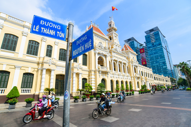 Khu vực trung tâm TPHCM cấm xe một số đường trong 3 ngày