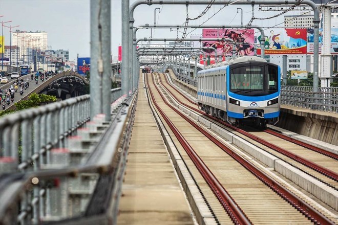 Tháng 10 người dân TPHCM mới có thể đi tuyến Metro số 1