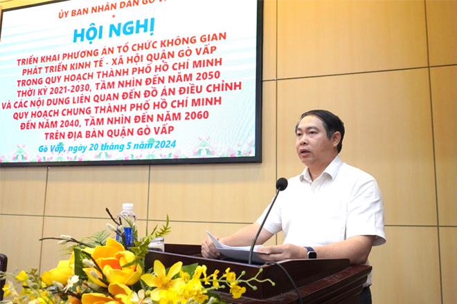 Quận Gò Vấp triển khai phương án tổ chức không gian phát triển kinh tế - xã hội thời kỳ 2021-2030, tầm nhìn đến năm 2050