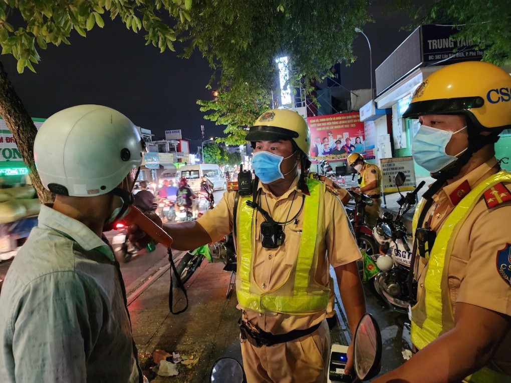 Tp.HCM: Bất ngờ về số người vi phạm nồng độ cồn từ năm 2020 đến nay khi Nghị định số 100/2019/NĐ-CP được ban hành và có hiệu lực