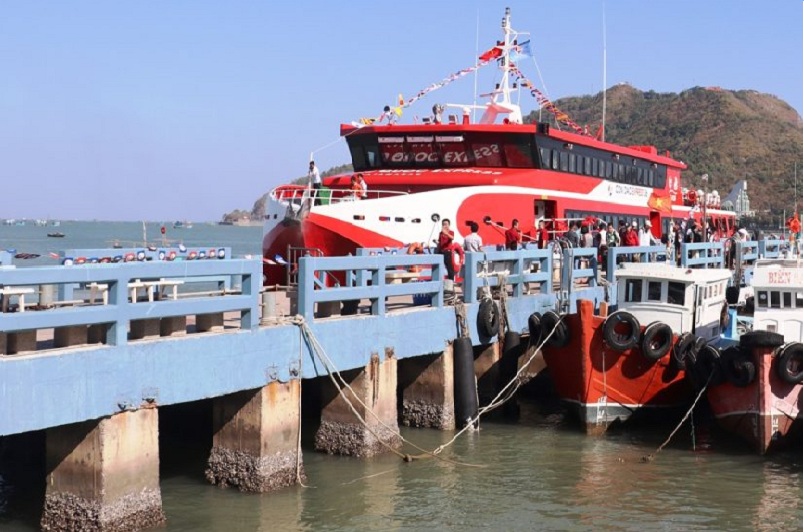 Tàu cao tốc Vũng Tàu - Côn Đảo hoạt động trở lại từ 15/02