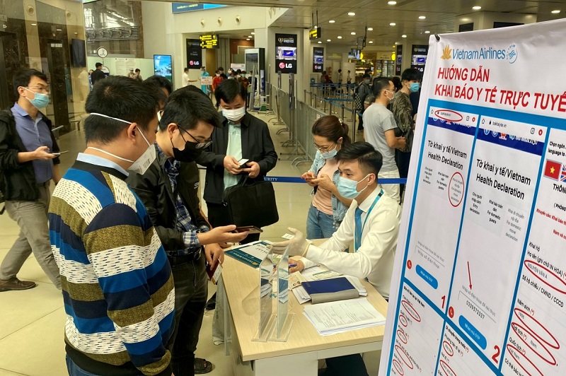 TP.HCM: Thông báo mới nhất liên quan khai báo y tế nội địa