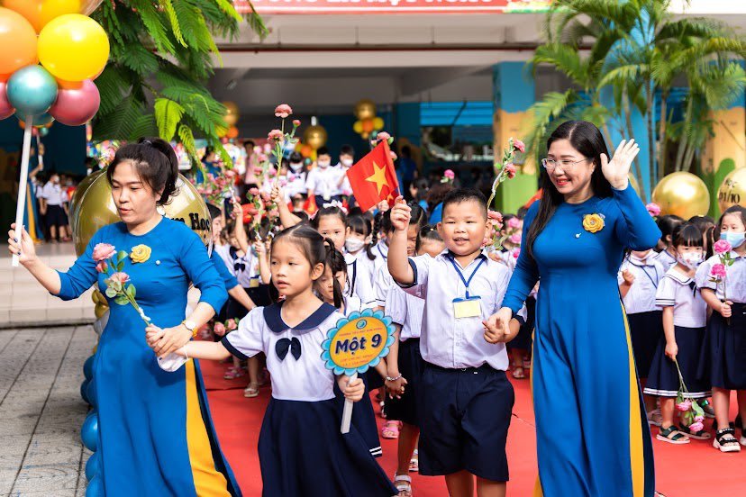 Học sinh cả nước háo hức tham dự Lễ Khai giảng năm học mới
