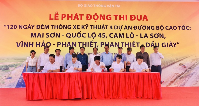 Chốt giai đoạn “nước rút” của 4 dự án thành phần cao tốc Bắc – Nam 