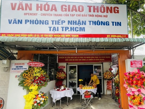 Khai trương Văn phòng tiếp nhận thông tin Tạp chí OpenSky tại TP.HCM