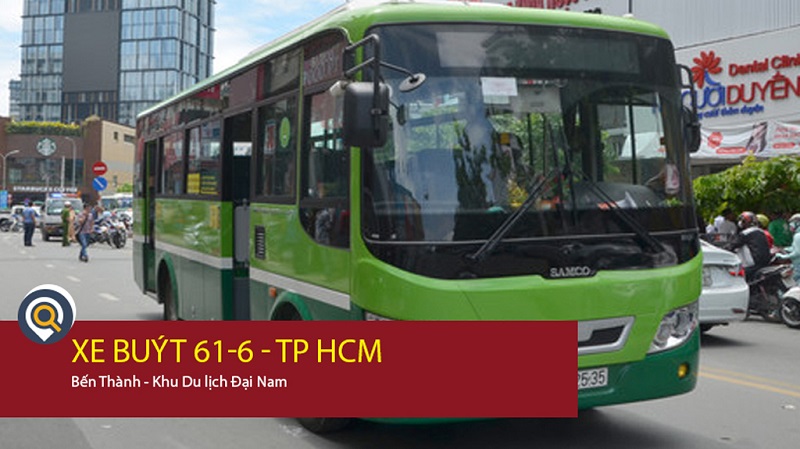 Khôi phục hoạt động tuyến xe buýt 61-6: Bến Thành - Khu du lịch Đại Nam