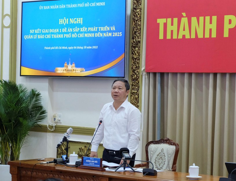 TP.HCM hoàn thành sắp xếp 25/27 cơ quan báo chí