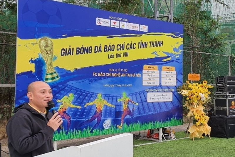 Giải bóng đá phong trào các CLB Báo chí lần VIII khởi tranh
