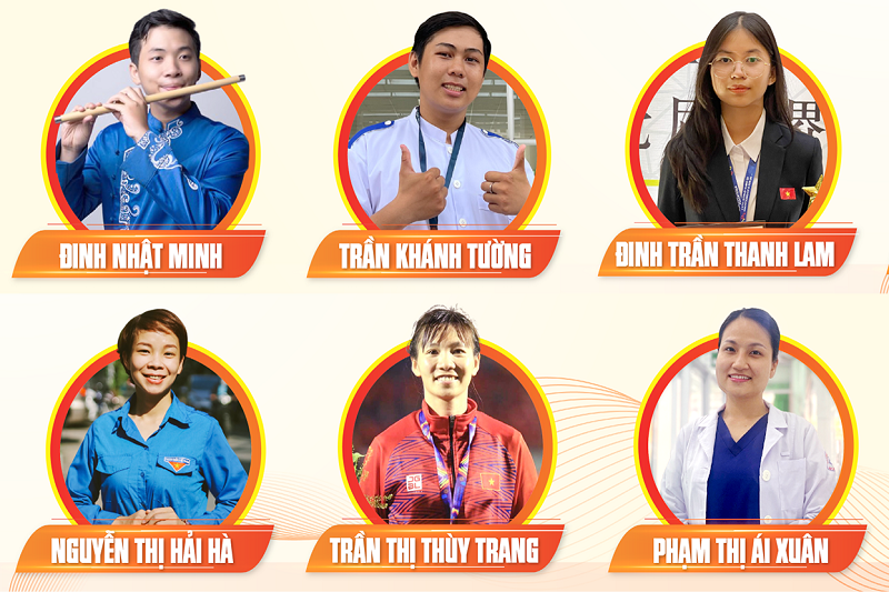 12 gương mặt trẻ nhận danh hiệu 