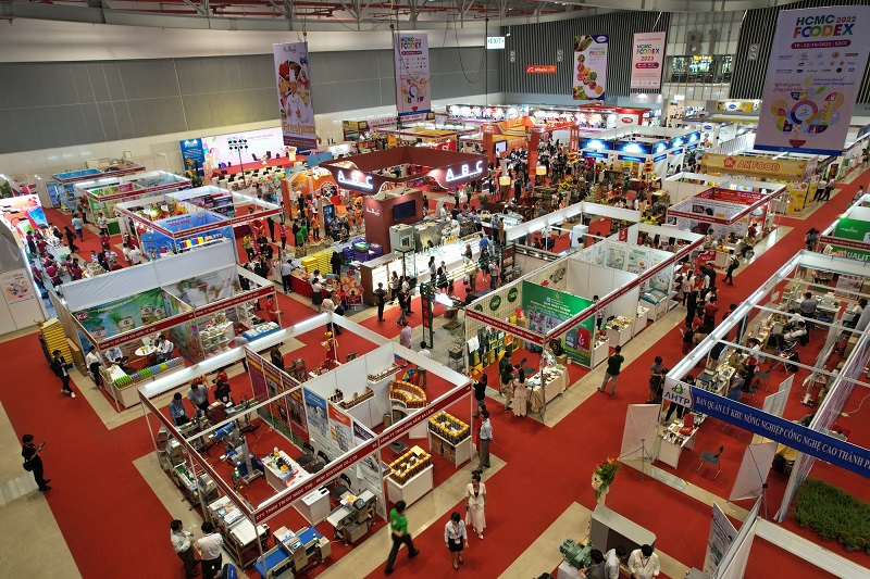 Triển lãm Quốc tế ngành Lương thực thực phẩm TPHCM với quy mô 500 gian hàng
