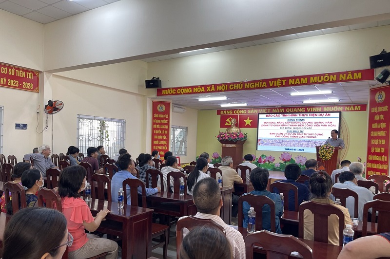 TP.HCM: Quận Gò Vấp công bố dự thảo Chính sách bồi thường, hỗ trợ, tái định cư dự án “Nâng cấp, mở rộng đường Dương Quảng Hàm”
