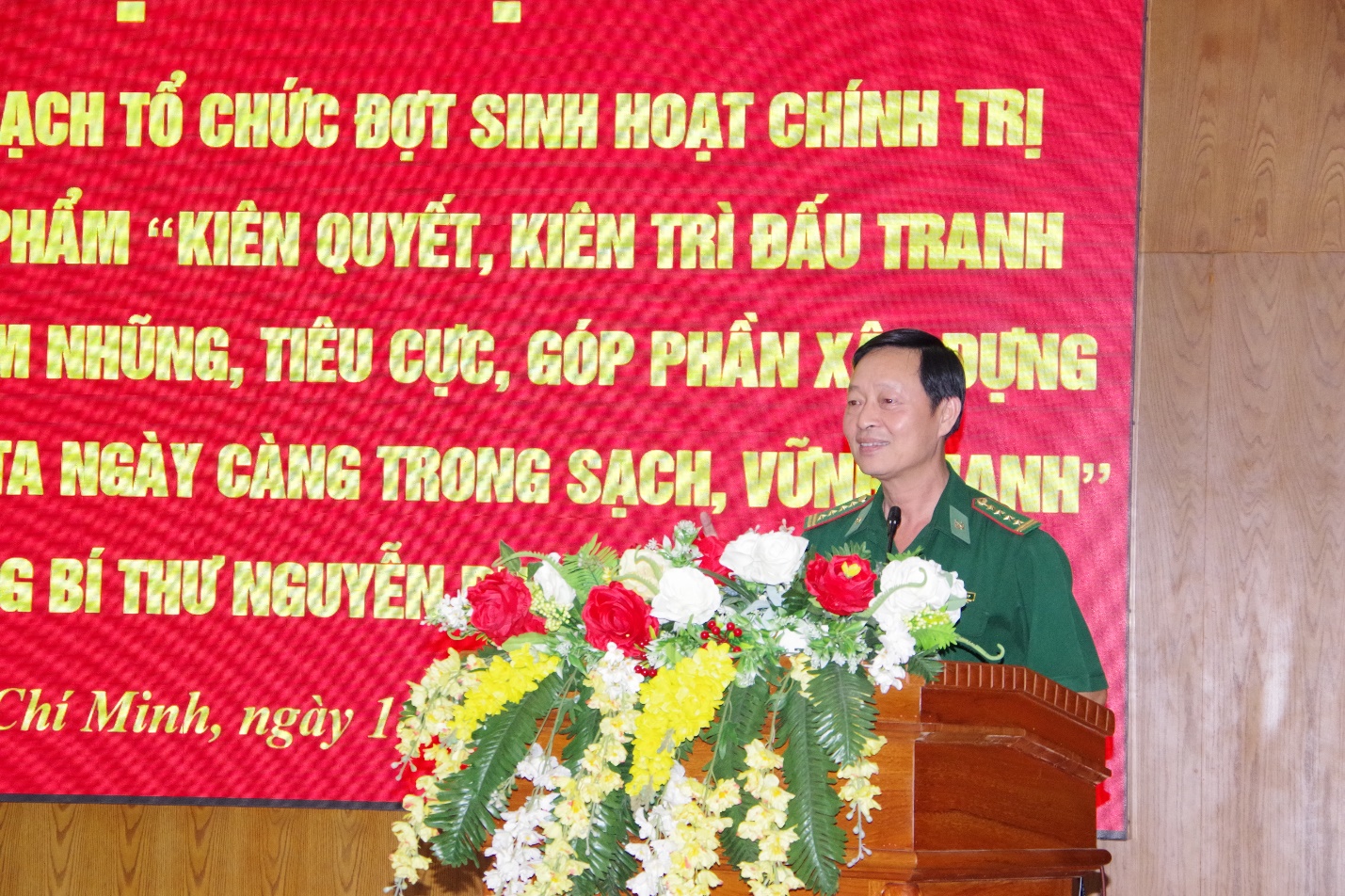 Kiên quyết, kiên trì đấu tranh phòng, chống tham nhũng, tiêu cực, góp phần xây dựng Đảng và Nhà nước ta ngày càng trong sạch, vững mạnh