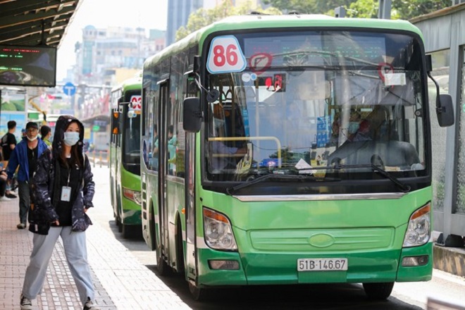 TP.HCM khai thác trở lại hai tuyến buýt 61 và 86