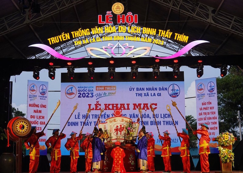 Bình Thuận: Khai mạc Lễ hội Văn hóa - Du lịch dinh Thầy Thím năm 2023