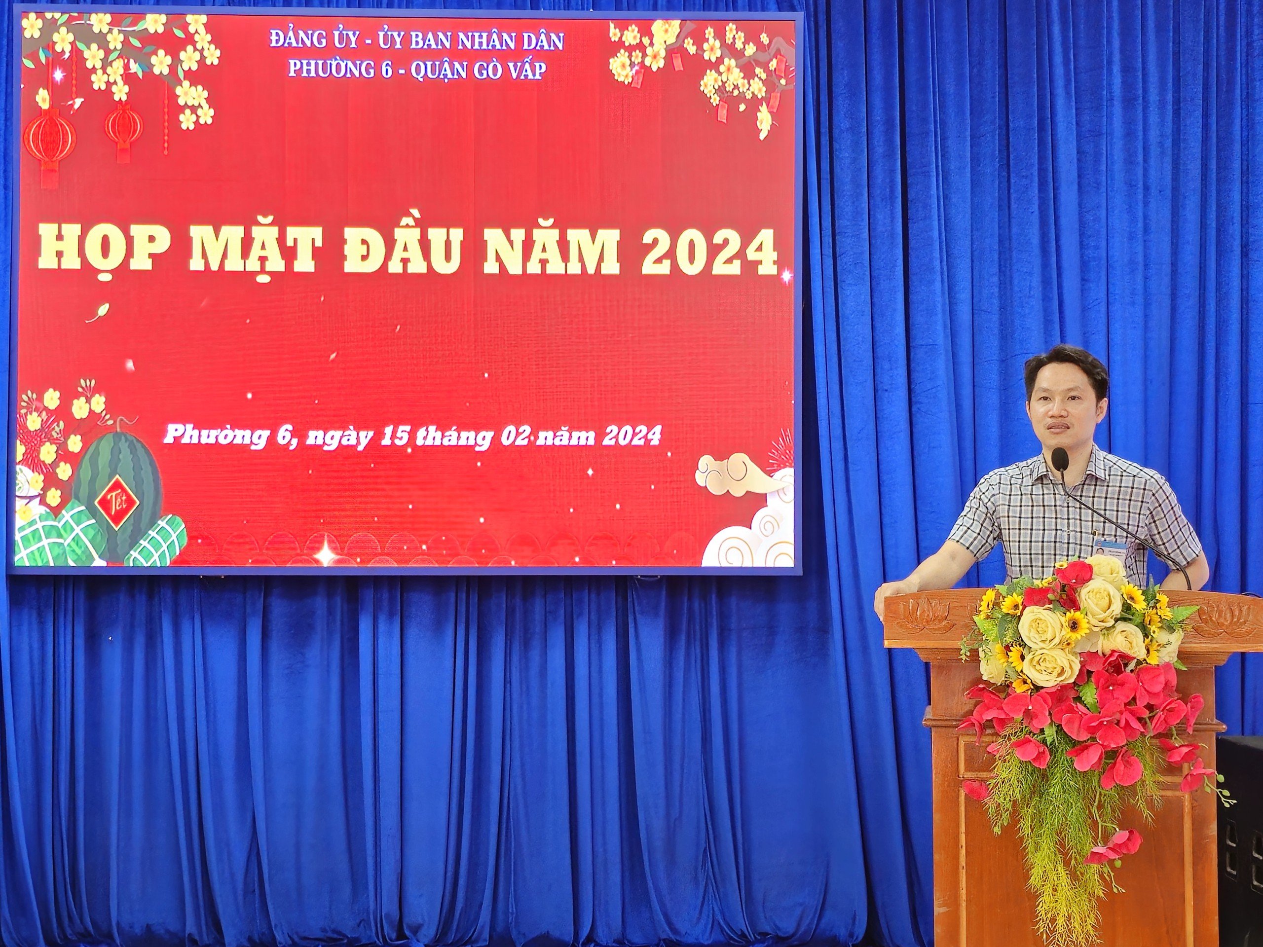 GÒ VẤP: ĐẢNG ỦY – UBND PHƯỜNG 6 TỔ CHỨC HỌP MẶT ĐẦU NĂM 2024