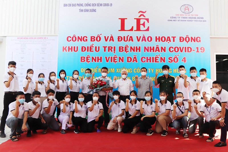 Bình Dương lập thêm Bệnh viện Dã chiến số 4 tại huyện Bàu Bàng với quy mô 3.000 giường 
